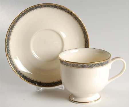 Delamere Footed Cup & Saucer Set by Gorham