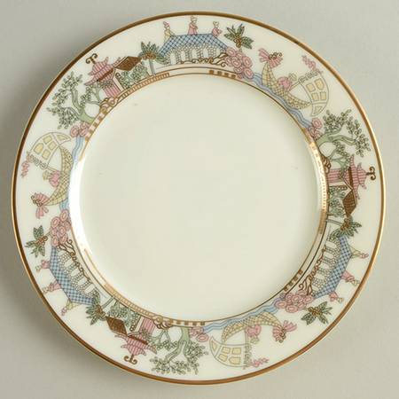 East Wind (Gold) Bread & Butter Plate
