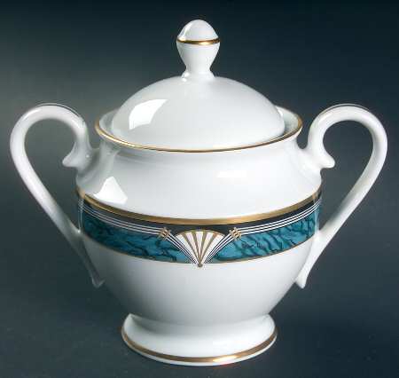 Edgemont Gold Sugar Bowl & Lid