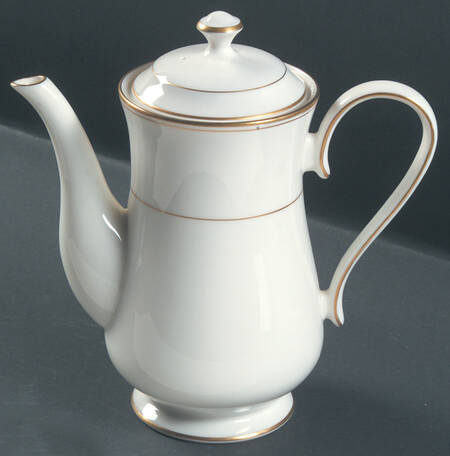 Elegance Gold Coffee Pot & Lid