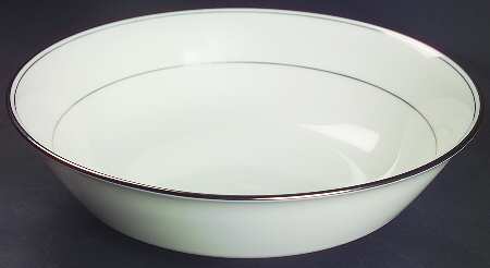 Elegance Platinum 9" Round Vegetable Bowl