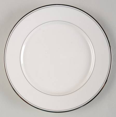 Elegance Platinum Salad Plate