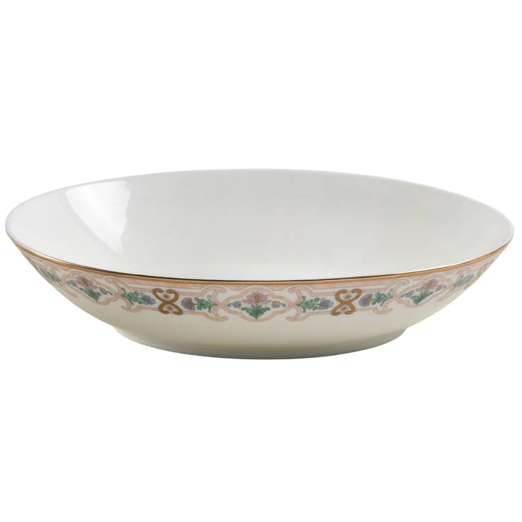 Empress Multicolor 10" Oval Vegetable Bowl