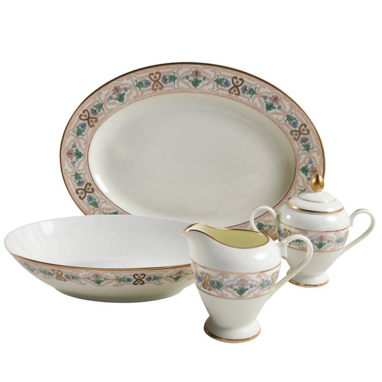 Empress Multicolor 5 Piece Hostess Set