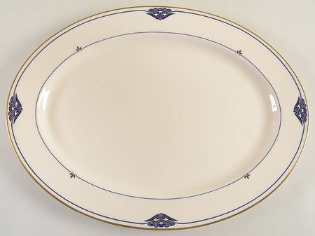Florentine Lapis 16" Oval Serving Platter