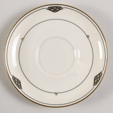 Florentine Onyx Saucer for Cream Soup Bowl