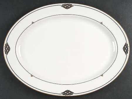 Florentine Onyx 16" Oval Serving Platter