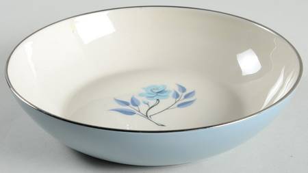 Glenrose (Platinum, Coupe) 8" Round Vegetable Bowl