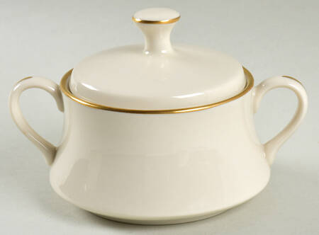 Gorham Gold (Rim) Sugar Bowl & Lid