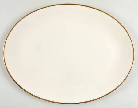 Gorham Gold (Rim) 14" Oval Serving Platter