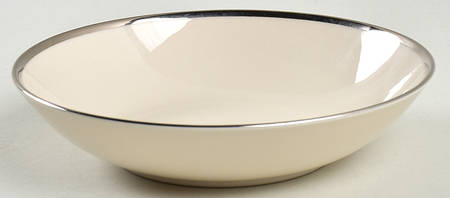 Gorham Platinum (Rim) Coupe Cereal Bowl by Gorham