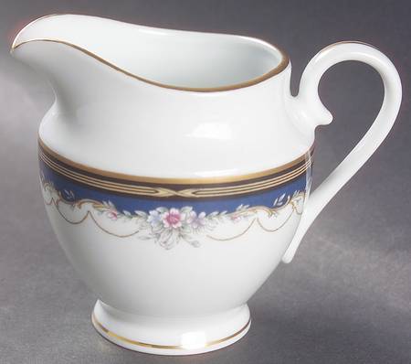 Golden Ribbon Edge Creamer by Gorham