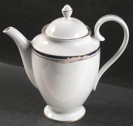 Golden Swirl Coffee Pot & Lid