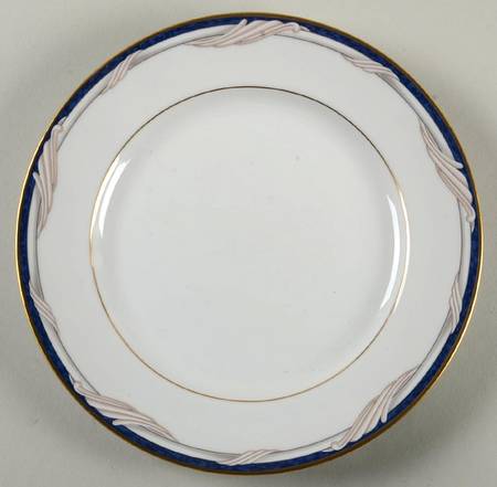 Golden Swirl Salad Plate