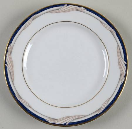 Golden Swirl Bread & Butter Plate