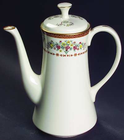 Grande Motif Coffee Pot & Lid