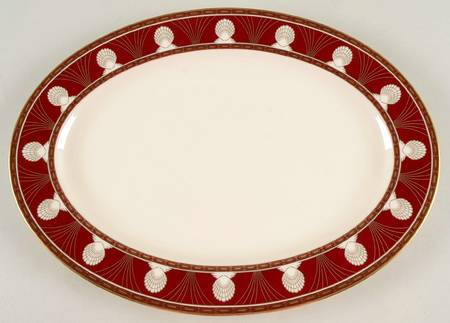 Halena 14" Oval Serving Platter