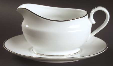 Hallmark Platinum Gravy Boat & Underplate