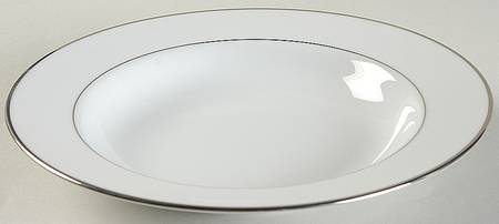 Hallmark Platinum Rim Soup Bowl
