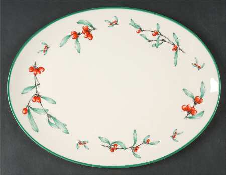 Homecoming 13" Oval Serving Platter by Gorham