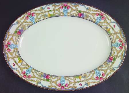 Jardiniere 14" Oval Serving Platter
