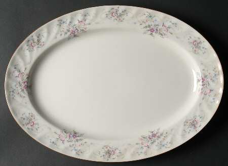 Jolie 14" Oval Serving Platter