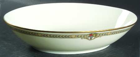 Laurel 10" Oval Vegetable Bowl