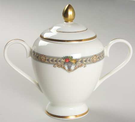 Laurel Sugar Bowl & Lid