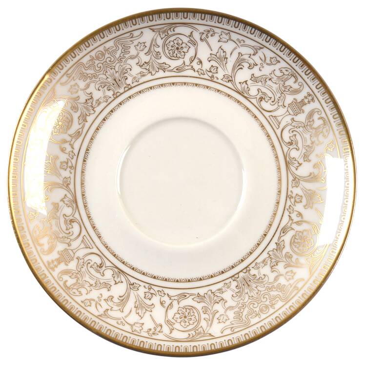 Lorenzo De Medici (Ivory with Gold) Saucer