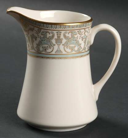 Lorenzo de Medici (Green-Blue with Gold) Creamer