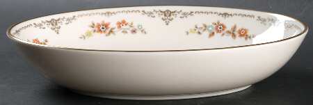 Long Meadow 9" Oval Vegetable Bowl