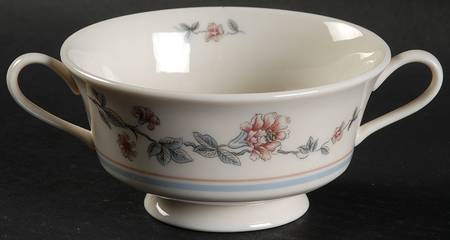 Longwood Footed Cream Soup Bowl