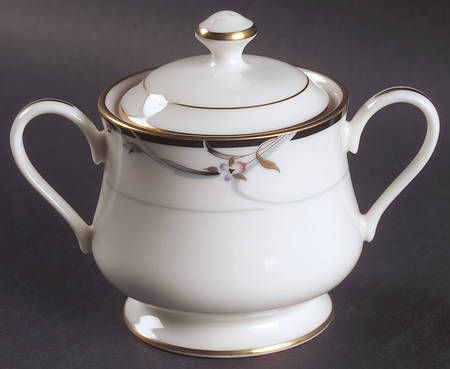 Manhattan Sugar Bowl & Lid