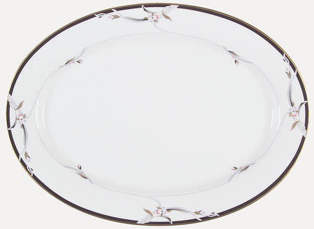 Manhattan 16" Oval Serving Platter by Gorham