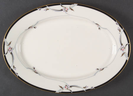 Manhattan 14" Oval Serving Platter by Gorham