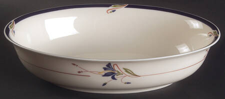 10" Oval Vegetable Bowl