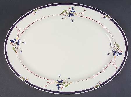 Melon Bud 16" Oval Serving Platter by Gorham