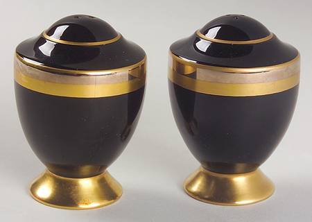 Midnight Contessa Salt & Pepper Set by Gorham