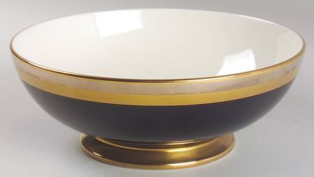 Midnight Contessa 8" Round Vegetable Bowl