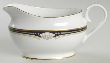 Newport Scroll Gravy Boat