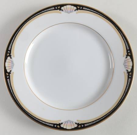 Newport Scroll Salad Plate by Gorham