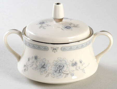 Peonies Sugar Bowl & Lid by Gorham