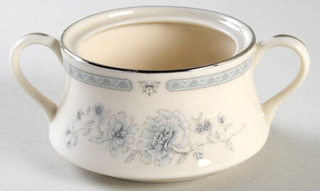 Peonies Sugar Bowl No Lid