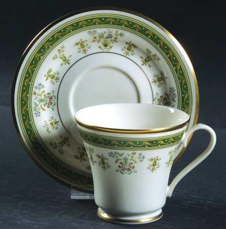 Printemps Footed Cup & Saucer Set by Gorham