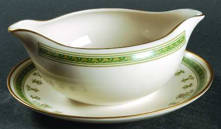 Printemps Gravy Boat with Attached Underplate
