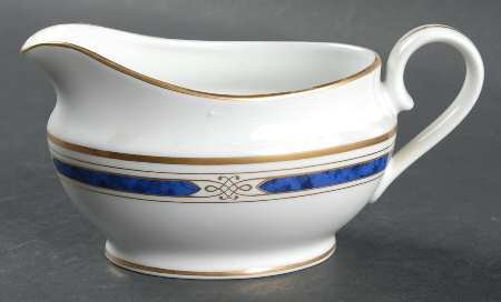 Regalia Court Lapis Gravy Boat