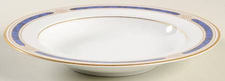 Regalia Court Lapis Rim Soup Bowl