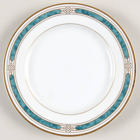 Regalia Court Teal Salad Plate