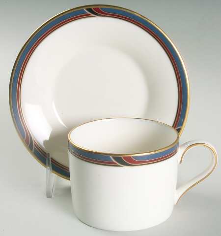 Flat Cup & Saucer Set