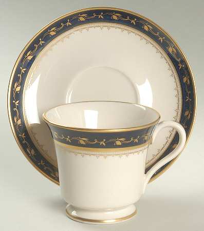 Renoir Footed Cup & Saucer Set